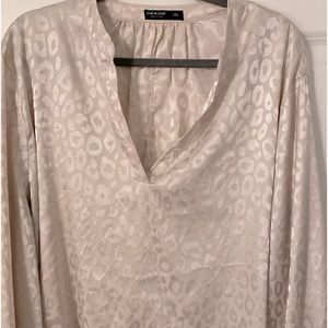 Soft pink Satin SHEIN top.